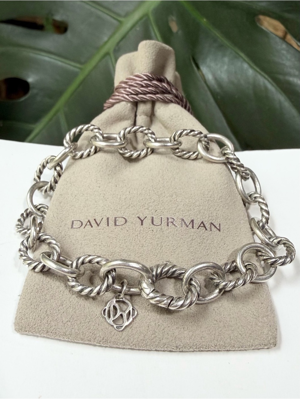 ❤️ David Yurman 10mm Oval Link Chain Bracelet